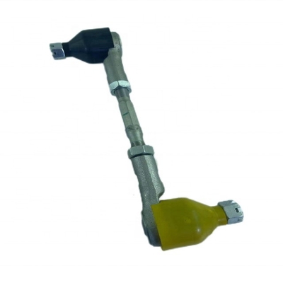Long Life span Side Tie Rod Assembly para Qingling UCS55 4JB1T em ferro preto e prata